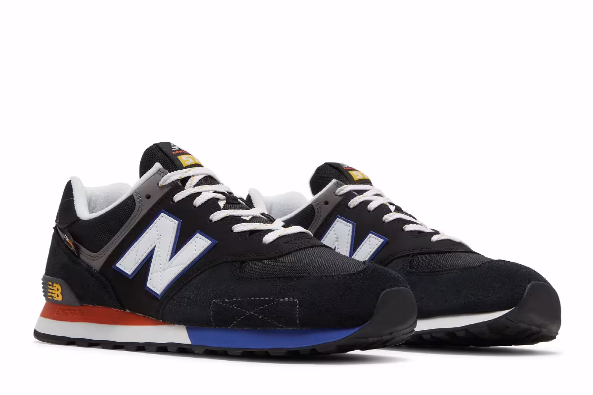 New Balance 574v2 Black Poppy, view 9
