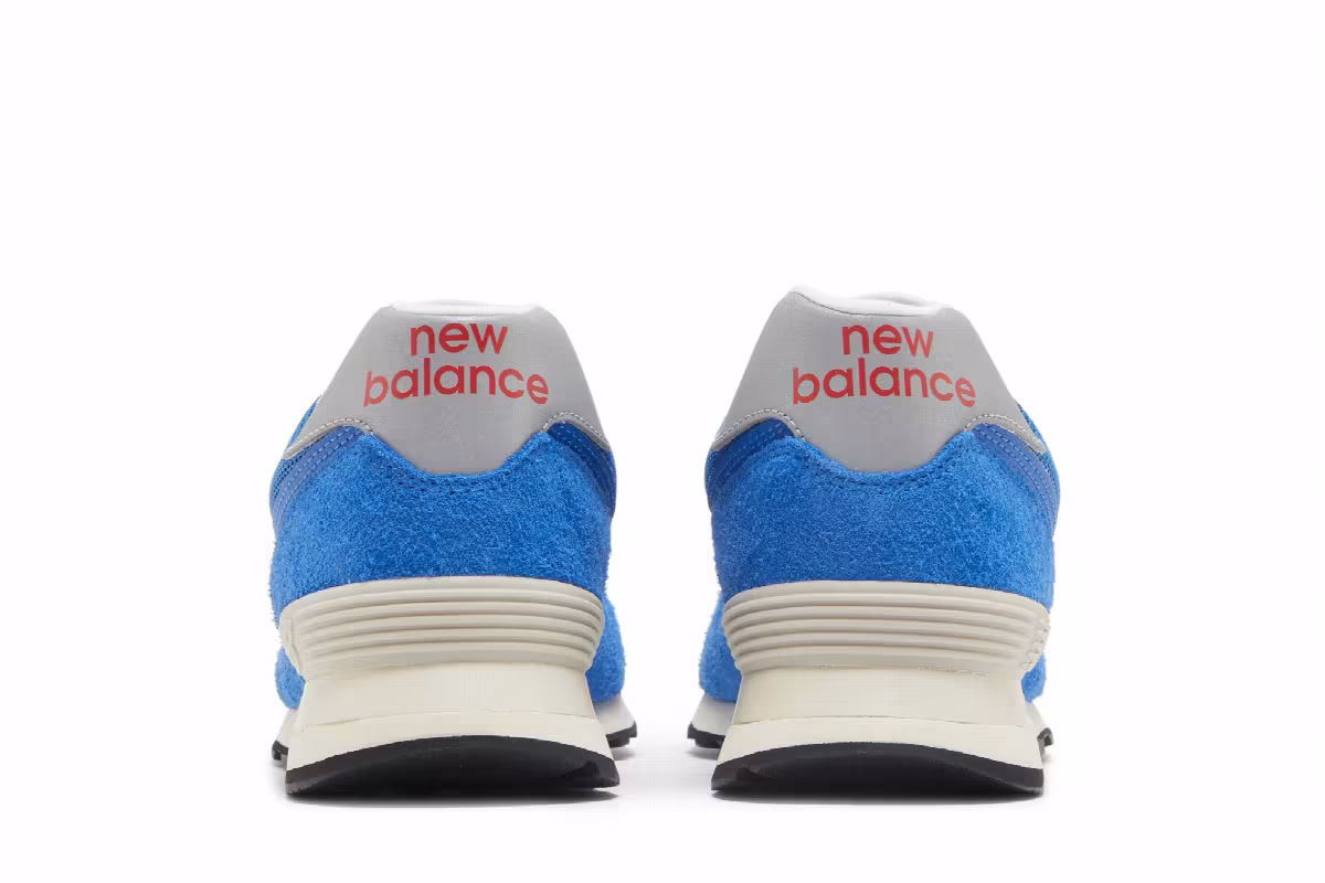 New Balance 574 Blue White, view 7