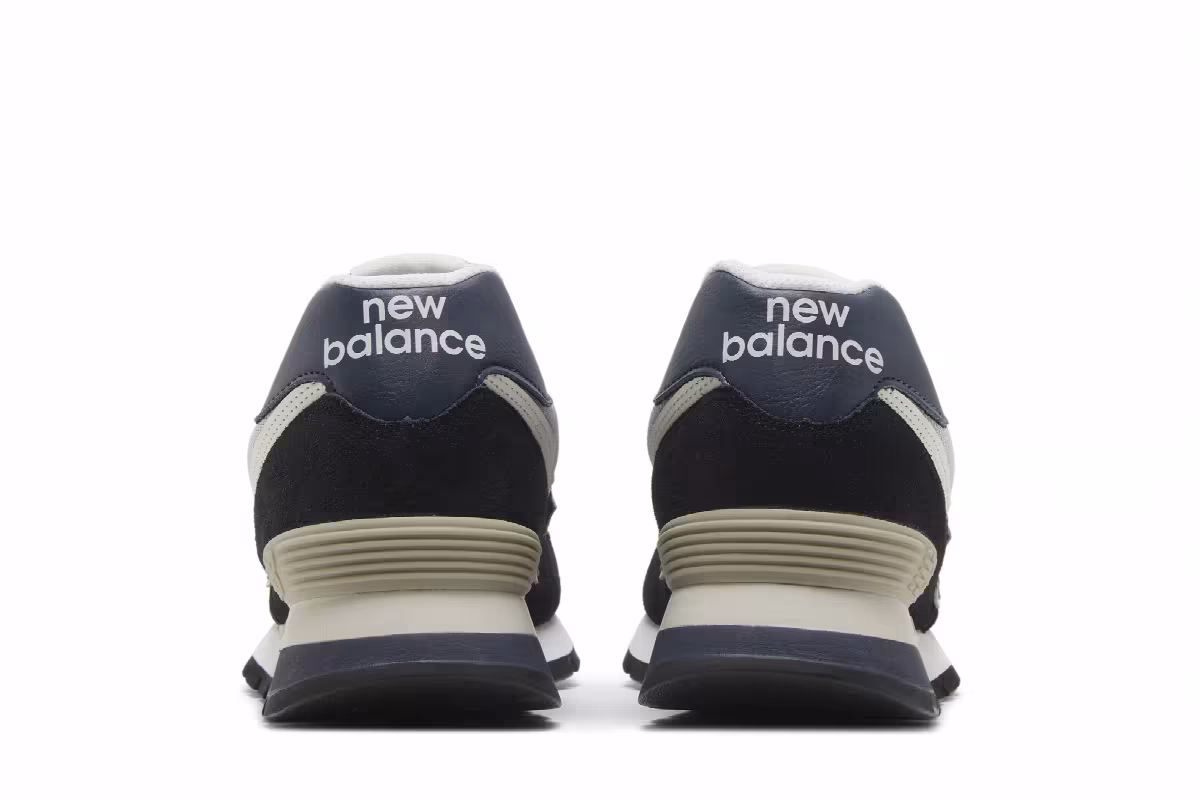 New Balance 574 Rugged Black Green, view 7