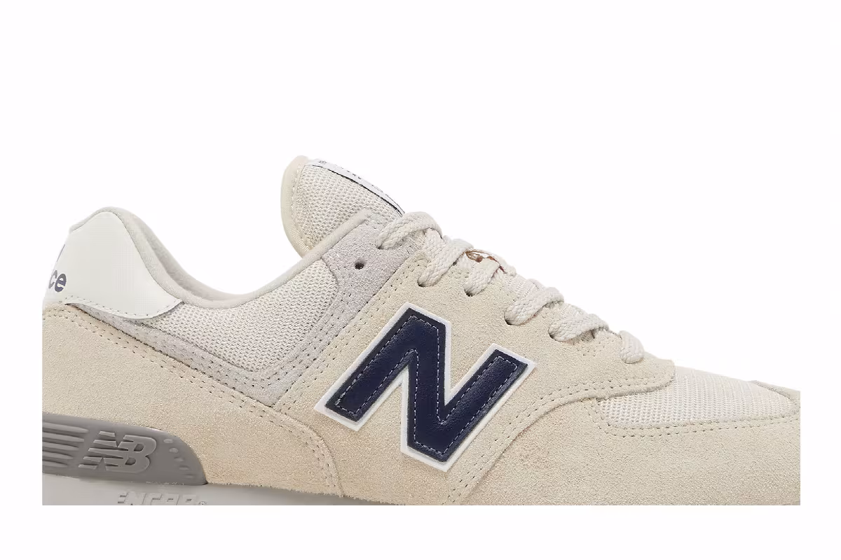 New Balance 574v2 Tan Navy, view 3