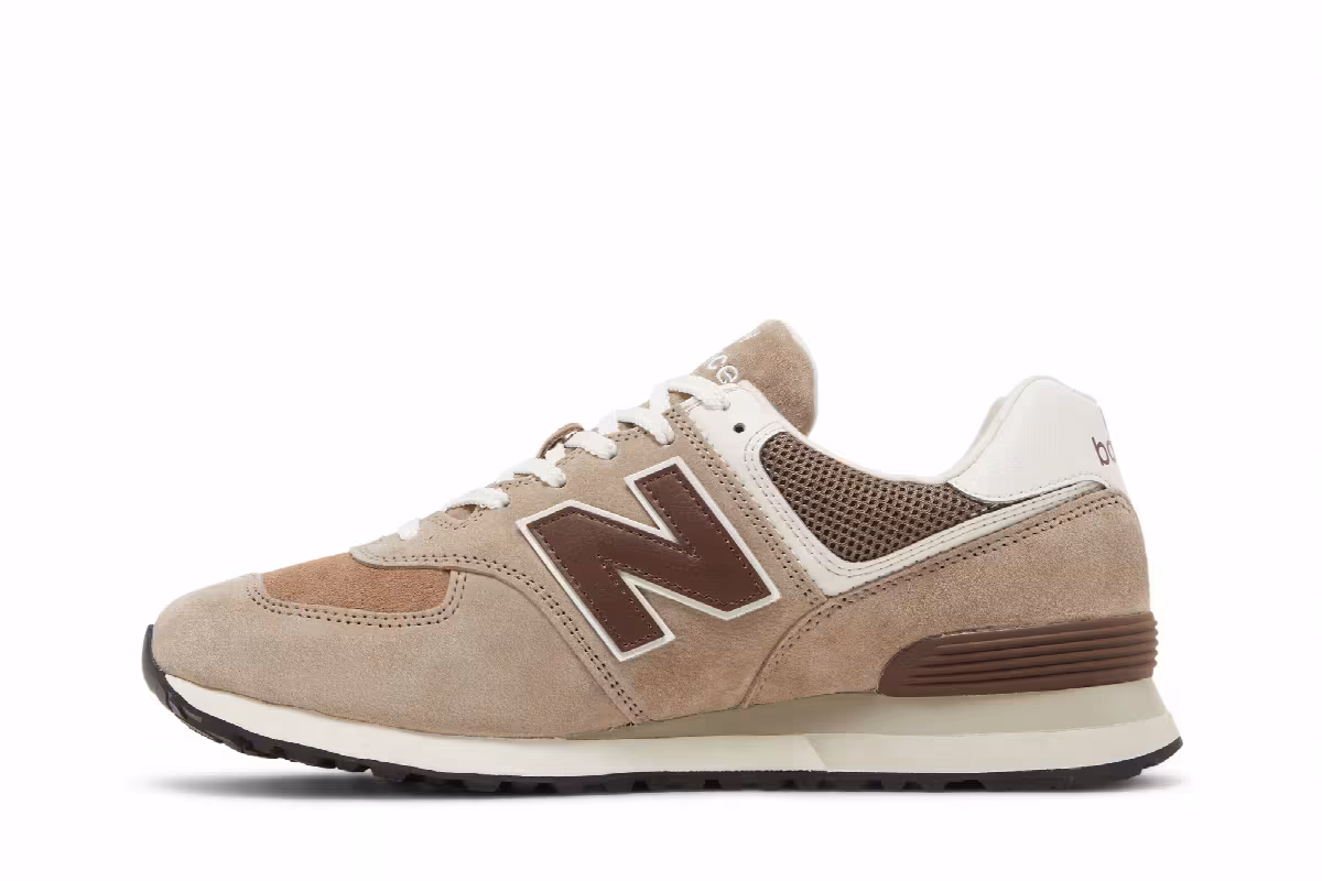 New Balance 574 Grey Navy, view 4