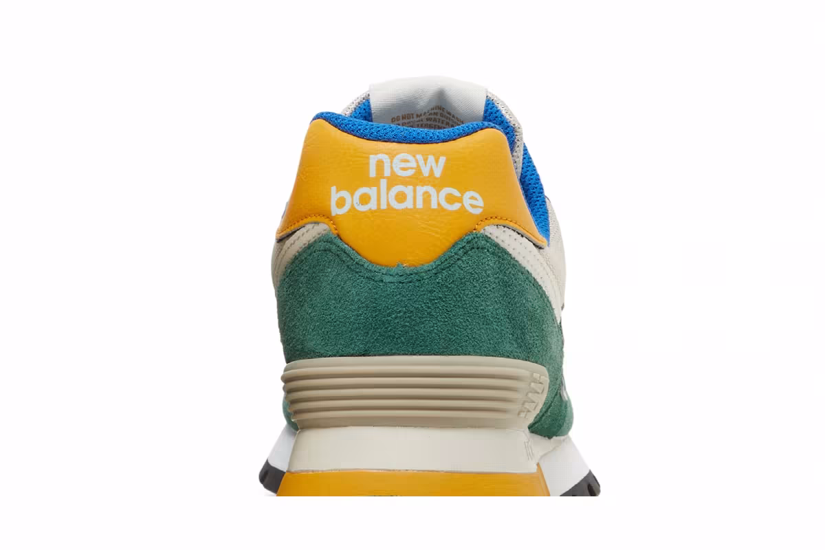 New Balance 574 Rugged Green Royal Blue, view 8