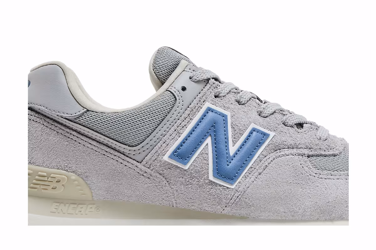 New Balance 574 Grey Royal Blue, view 3