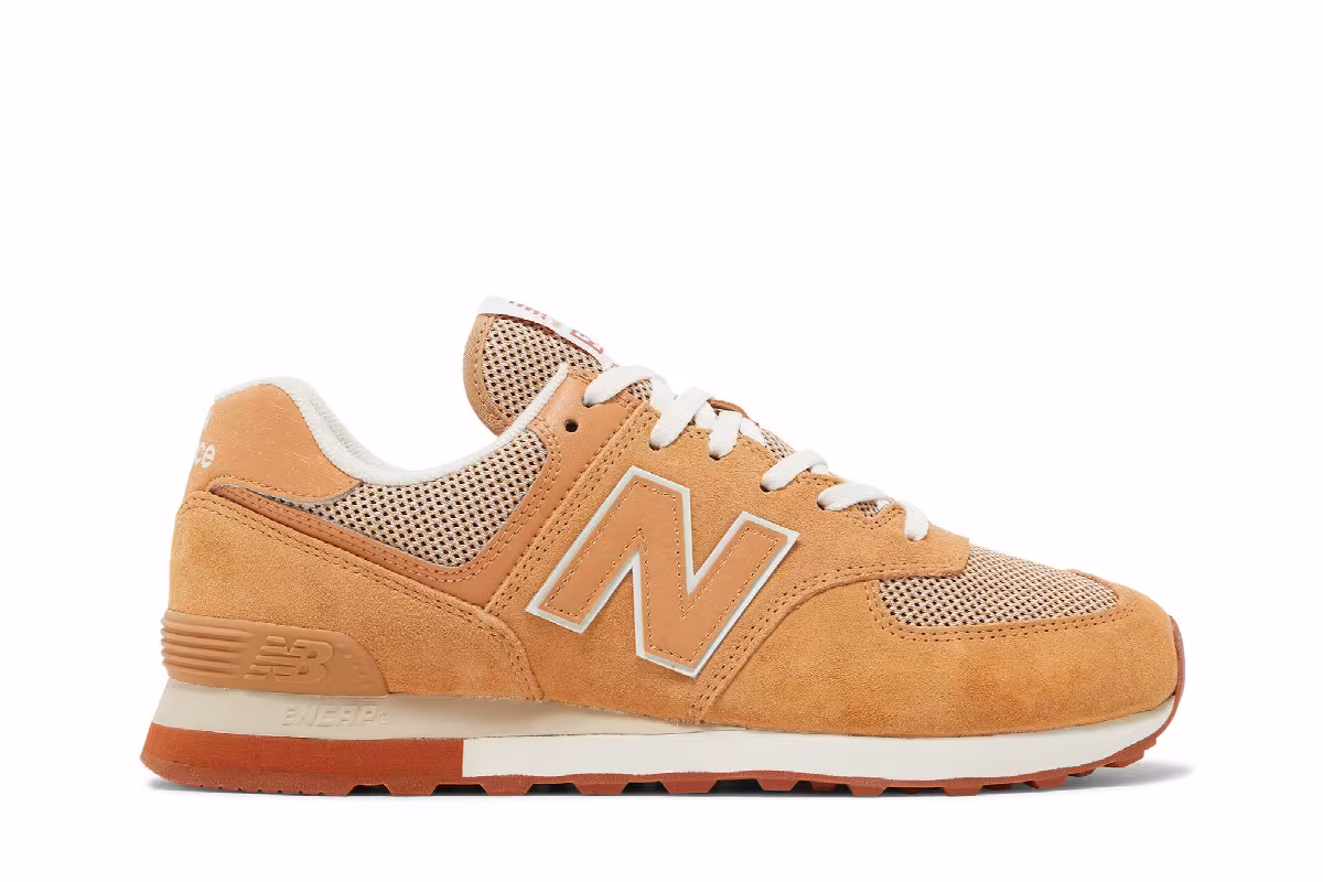 New Balance 574v2 Caramel Rust, view 2