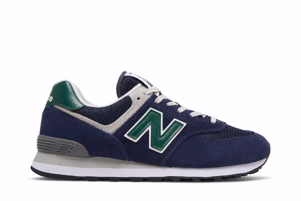 New Balance 574v2 Navy Green, view 2
