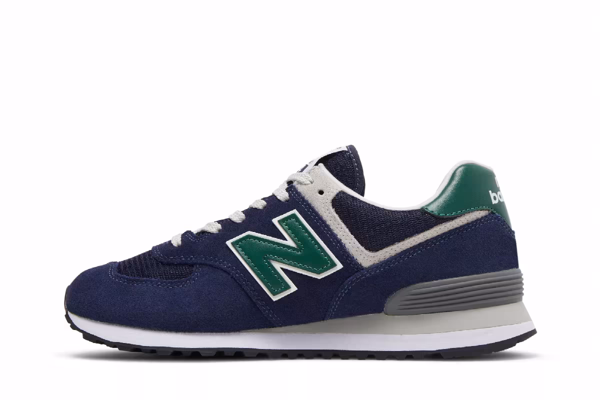 New Balance 574v2 Navy Green, view 4