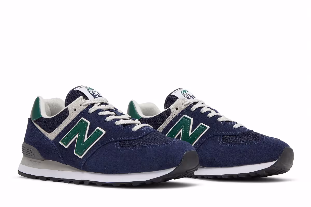 New Balance 574v2 Navy Green, view 9