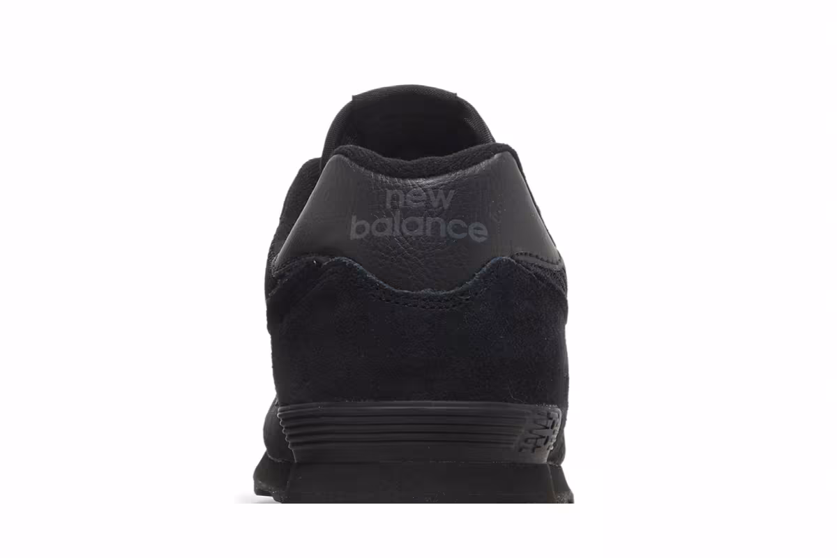 New Balance 574 Big Kid Core Pack - Black, view 8