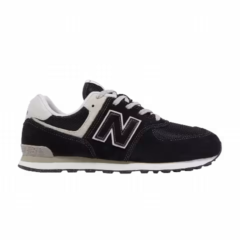New Balance 574 Big Kid 'Core Pack - Black White'