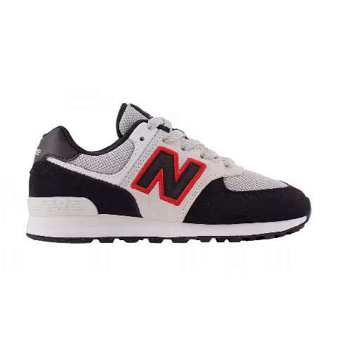 New Balance 574 Little Kid 'Black Nimbus Cloud Red'