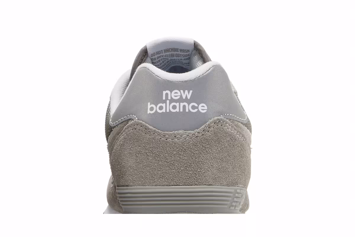 New Balance 574 Big Kid Core Pack - Grey White, view 8