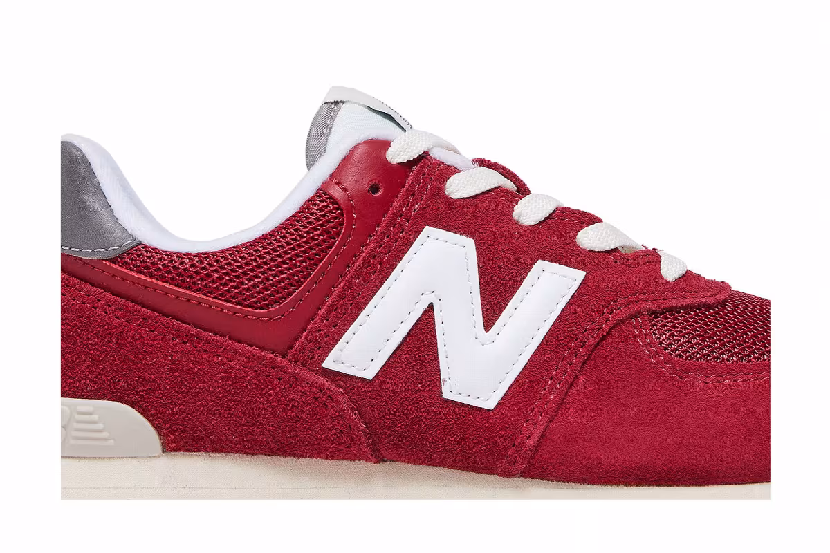 New Balance 574 Big Kid Crimson, view 3