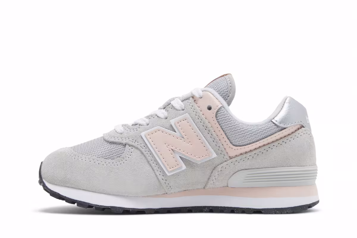 New Balance 574 Little Kid Core Pack - Rain Cloud Pink Haze, view 4