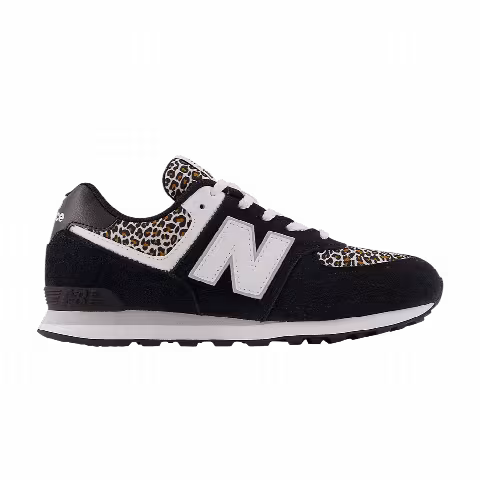 New Balance 574 Big Kid 'Leopard'