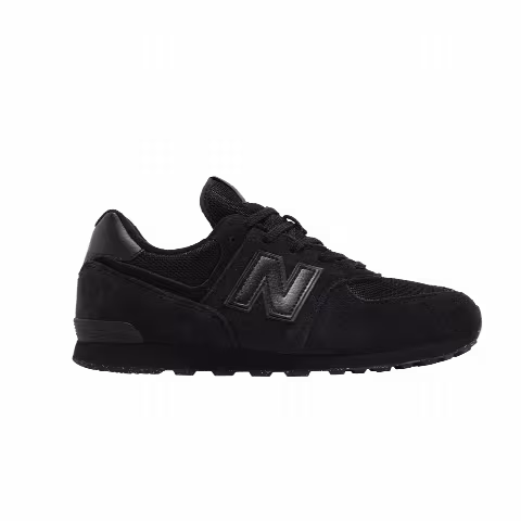 New Balance 574 Big Kid Wide 'Core Pack - Black'