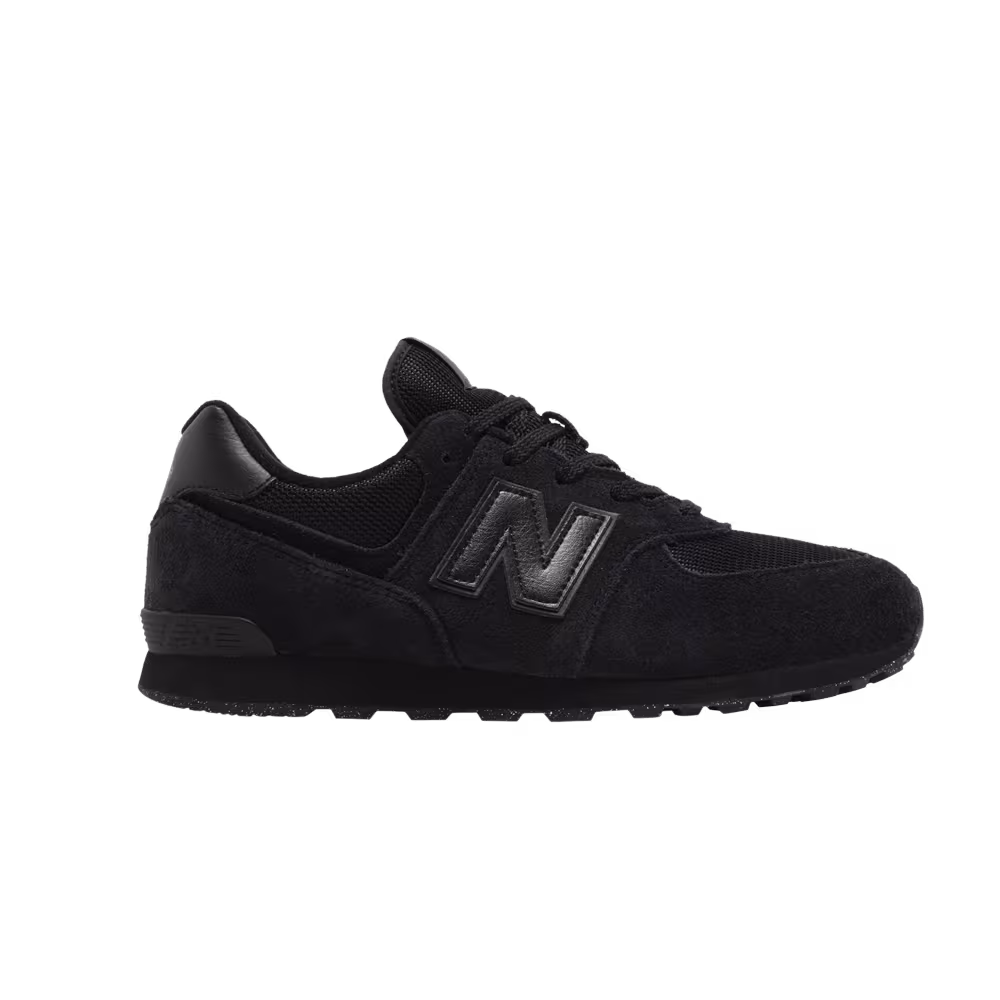 New Balance 574 Big Kid Wide Core Pack - Black
