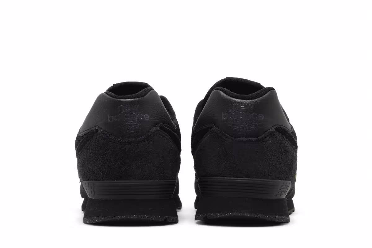 New Balance 574 Big Kid Wide Core Pack - Black, view 7