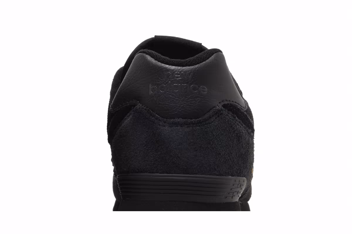 New Balance 574 Big Kid Wide Core Pack - Black, view 8