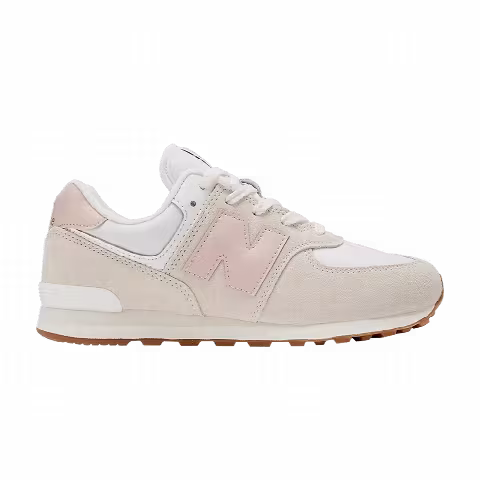 New Balance 574 Big Kid 'Moonbeam Pink Sand'