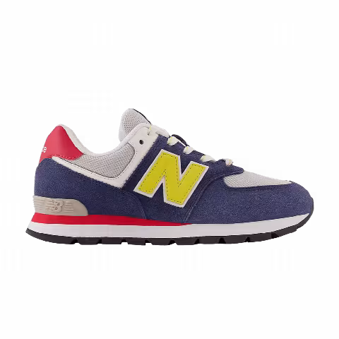 New Balance 574 Big Kid 'Natural Indigo Honeycomb'