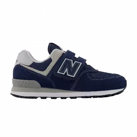 New Balance 574 Hook and Loop Little Kid 'Core Pack - Navy'