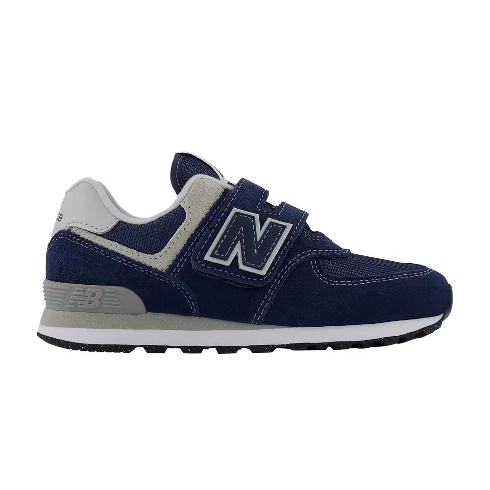 New Balance 574 Hook and Loop Little Kid Core Pack - Navy