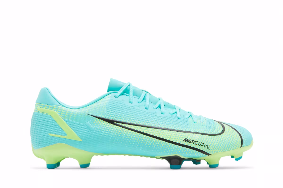 Nike Mercurial Vapor 14 Academy FG MG Dynamic Turquoise Lime Glow, view 2