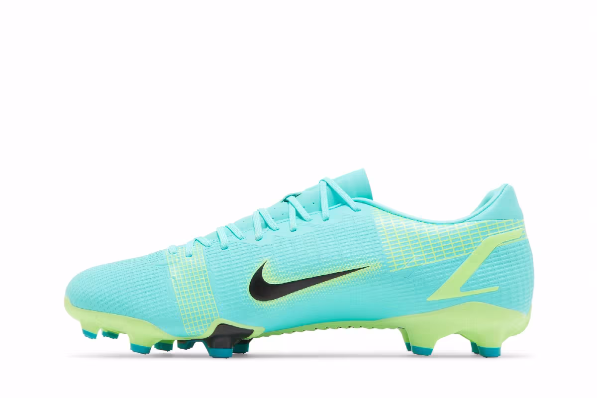 Nike Mercurial Vapor 14 Academy FG MG Dynamic Turquoise Lime Glow, view 4