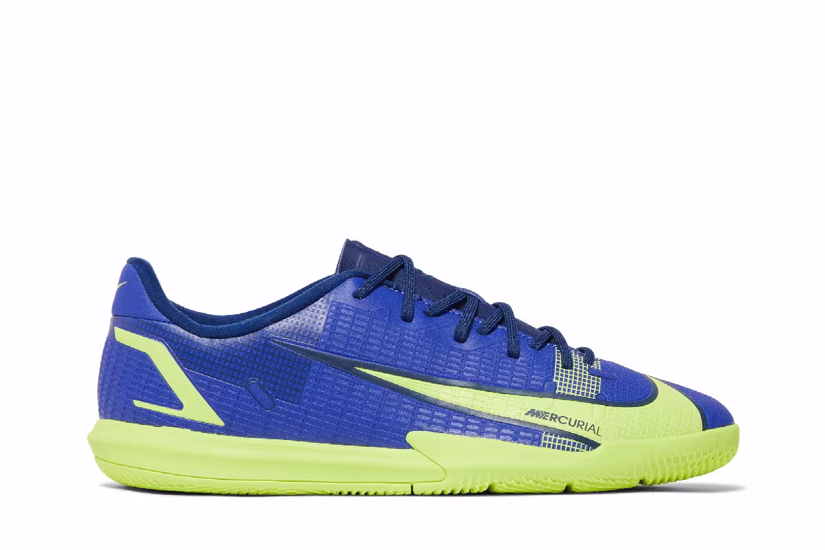Nike Mercurial Vapor 14 Academy IC GS Lapis Volt, view 2