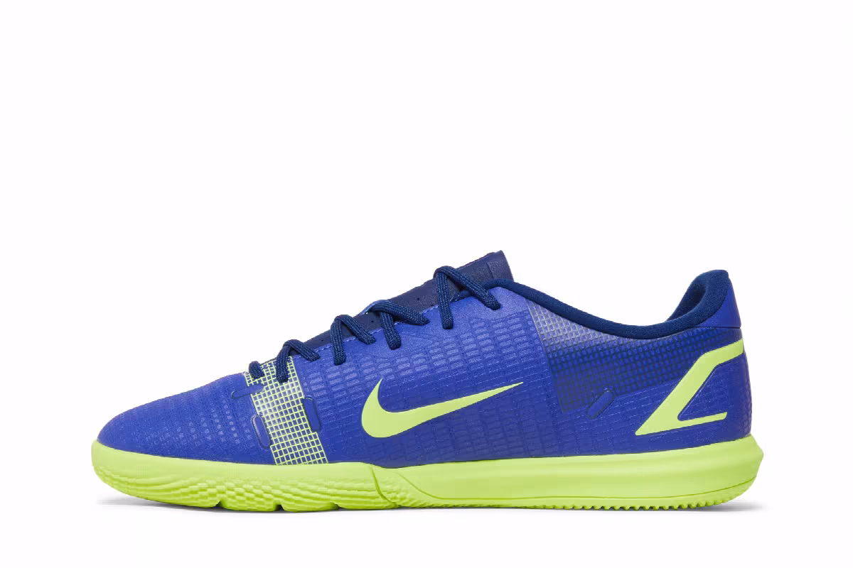 Nike Mercurial Vapor 14 Academy IC GS Lapis Volt, view 4