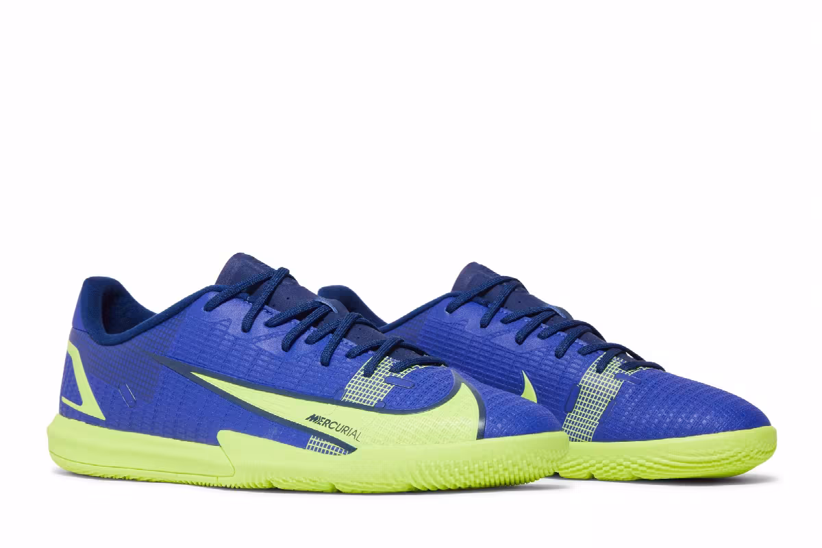 Nike Mercurial Vapor 14 Academy IC GS Lapis Volt, view 9