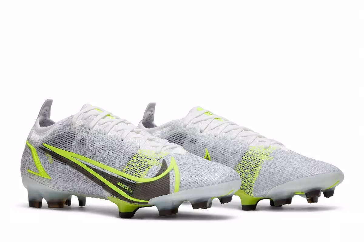 Nike Mercurial Vapor 14 Elite FG White Volt, view 9