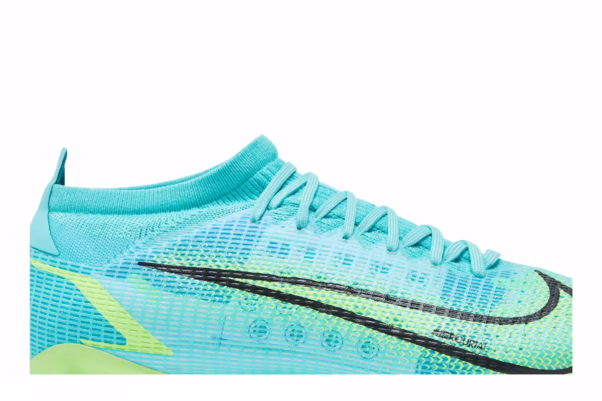 Nike Mercurial Vapor 14 Pro FG Dynamic Turquoise Lime Glow, view 3