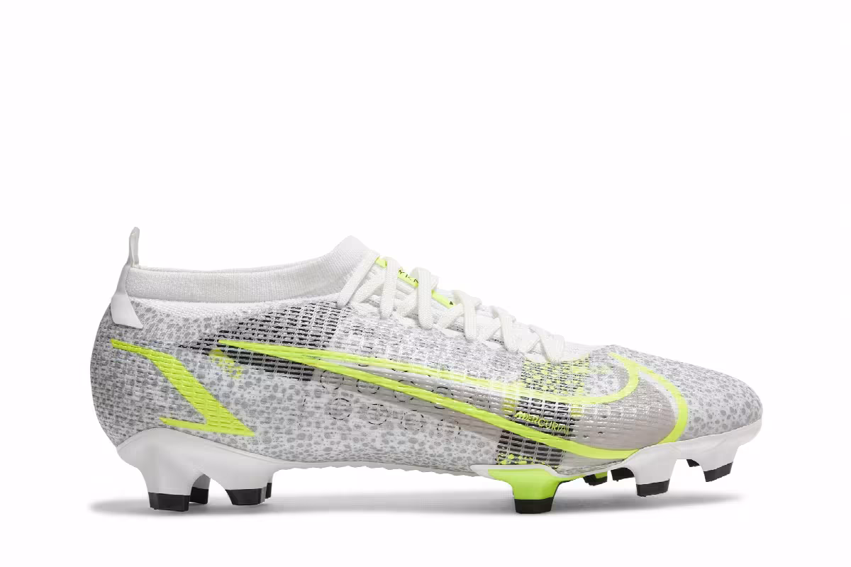Nike Mercurial Vapor 14 Pro FG Metallic Silver Volt, view 2