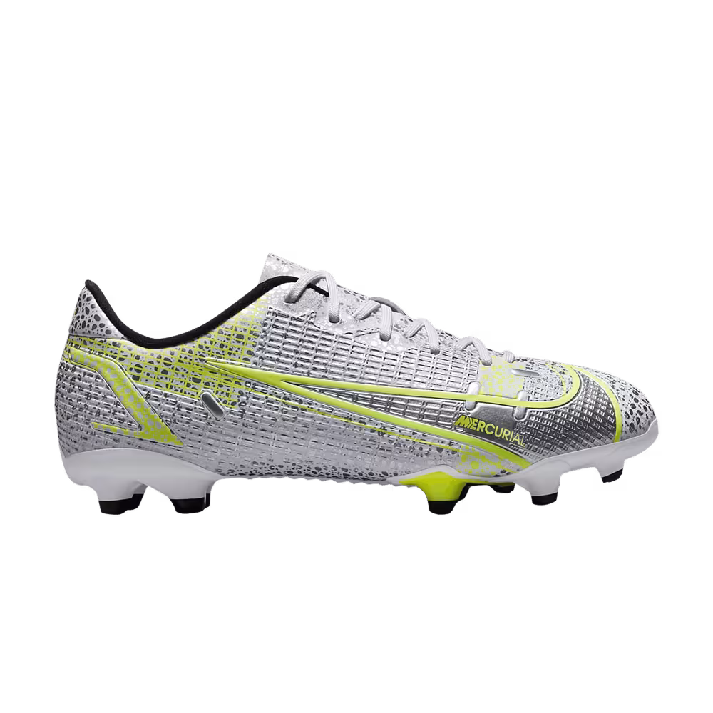 Nike Mercurial Vapor 14 Academy FG MG GS Metallic Silver Volt