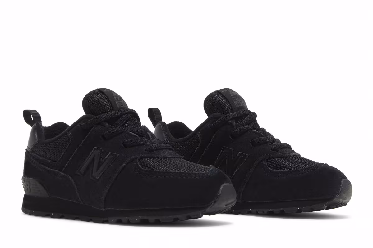 New Balance 574 Bungee Toddler Core Pack - Black, view 9