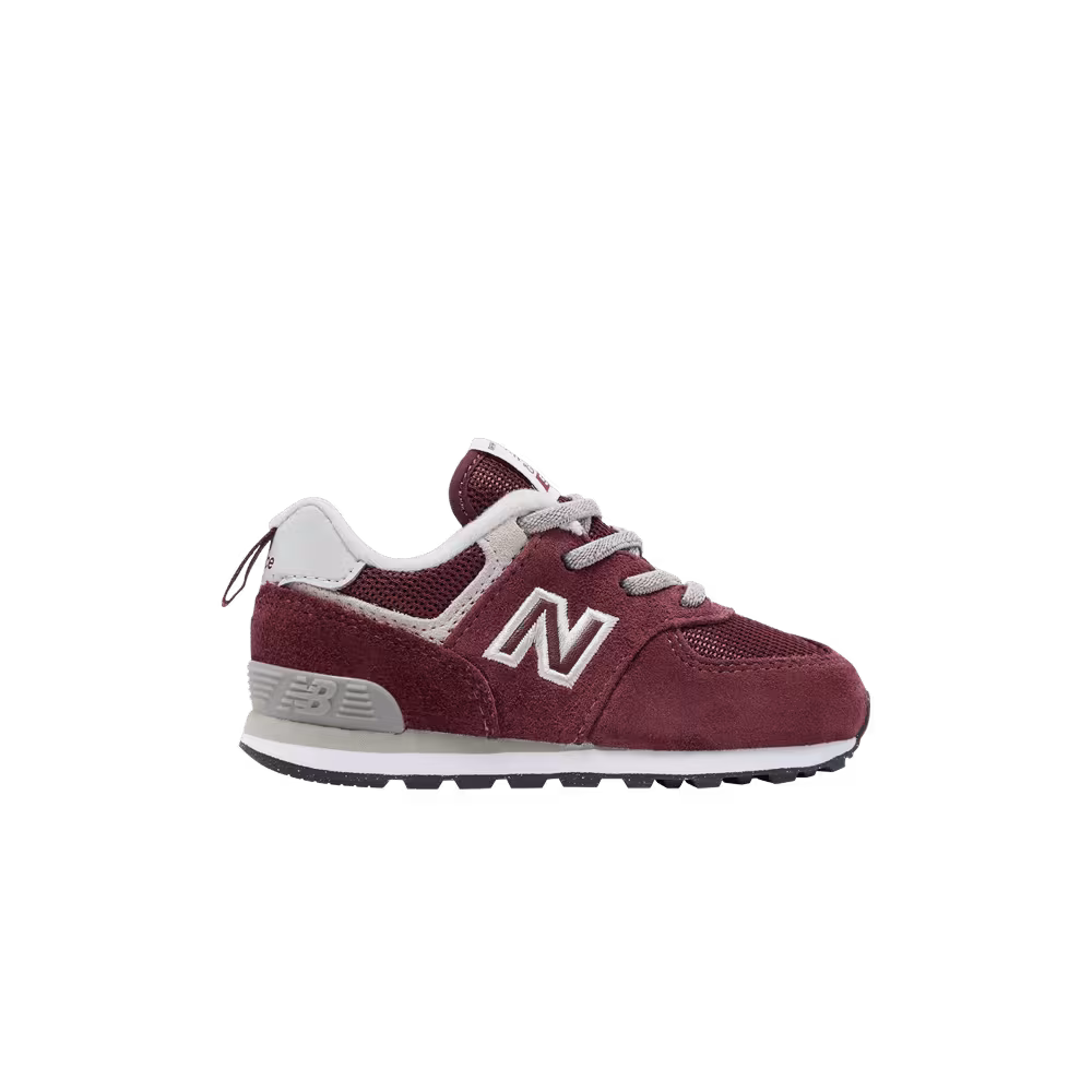 New Balance 574 Bungee Toddler Core Pack - Burgundy