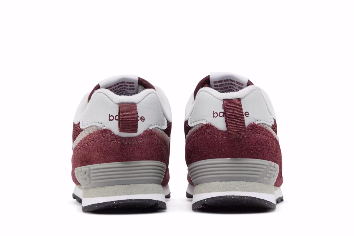 New Balance 574 Bungee Toddler Core Pack - Burgundy, view 7