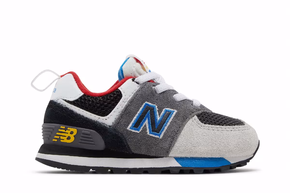 New Balance 574 Bungee Toddler Magnet Serene Blue, view 2