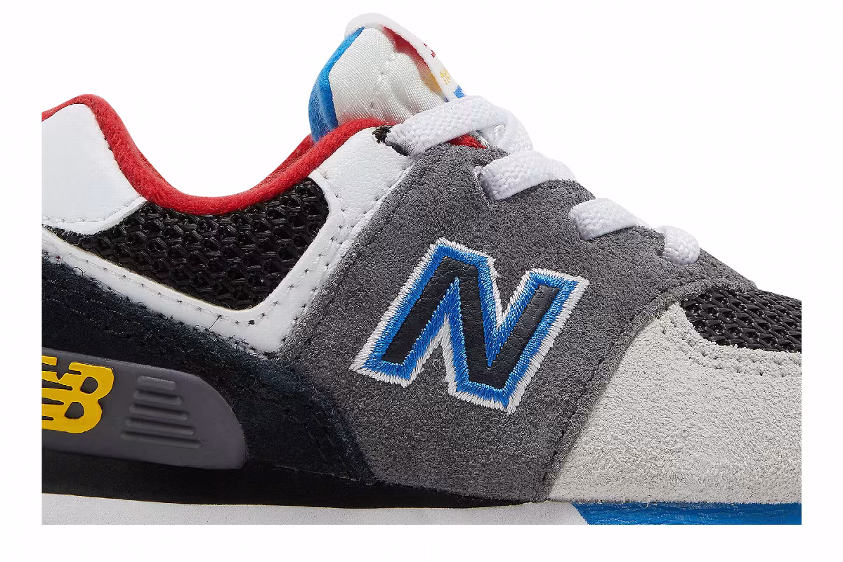 New Balance 574 Bungee Toddler Magnet Serene Blue, view 3