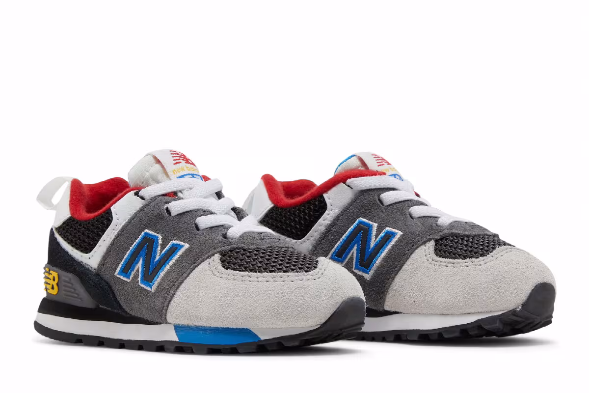 New Balance 574 Bungee Toddler Magnet Serene Blue, view 9