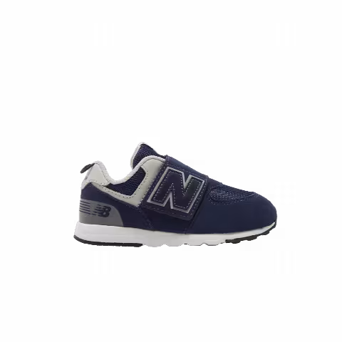 New Balance 574 New-B Hook & Loop Toddler 'Navy White'