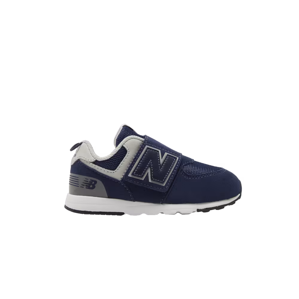 New Balance 574 New-B Hook & Loop Toddler Navy White
