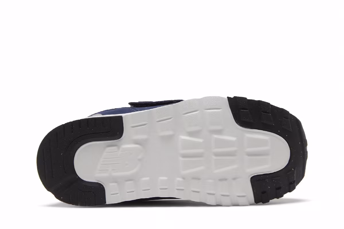 New Balance 574 New-B Hook & Loop Toddler Navy White, view 5