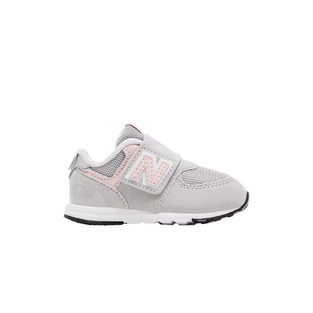 New Balance 574 New-B Hook & Loop Toddler Rain Cloud Pink Haze