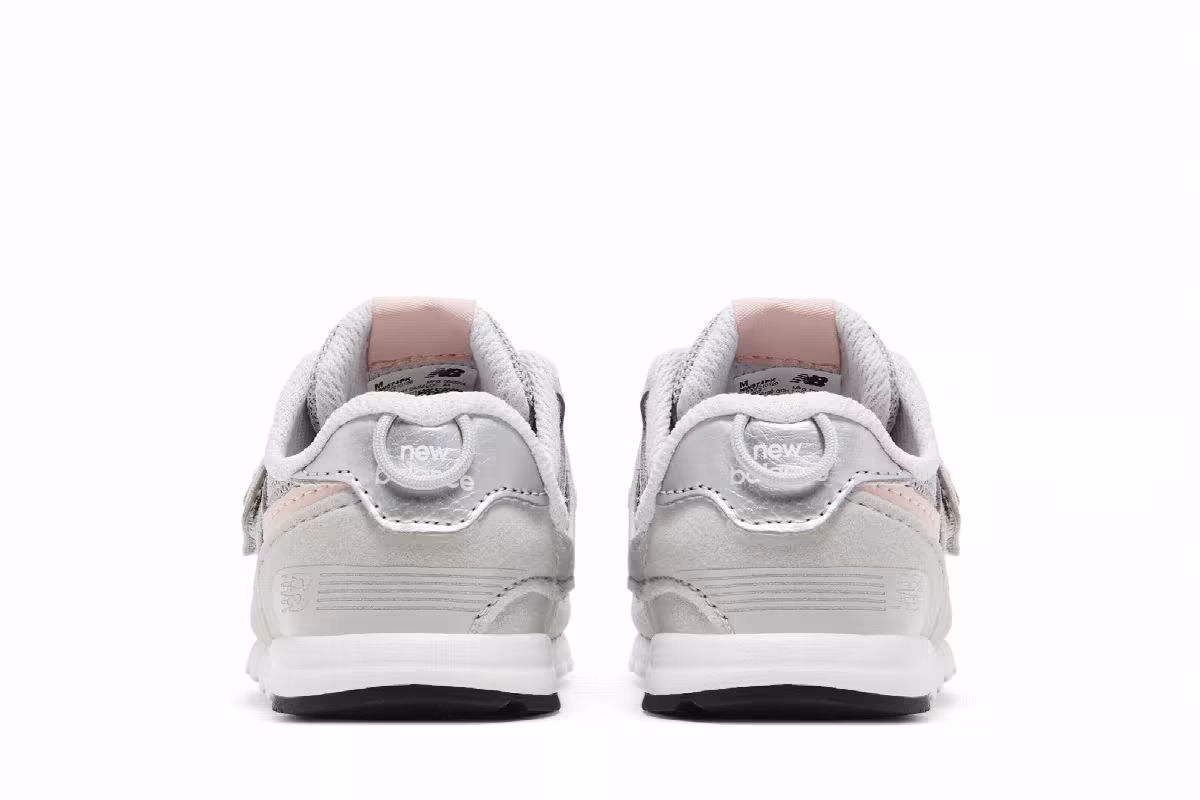 New Balance 574 New-B Hook & Loop Toddler Rain Cloud Pink Haze, view 7