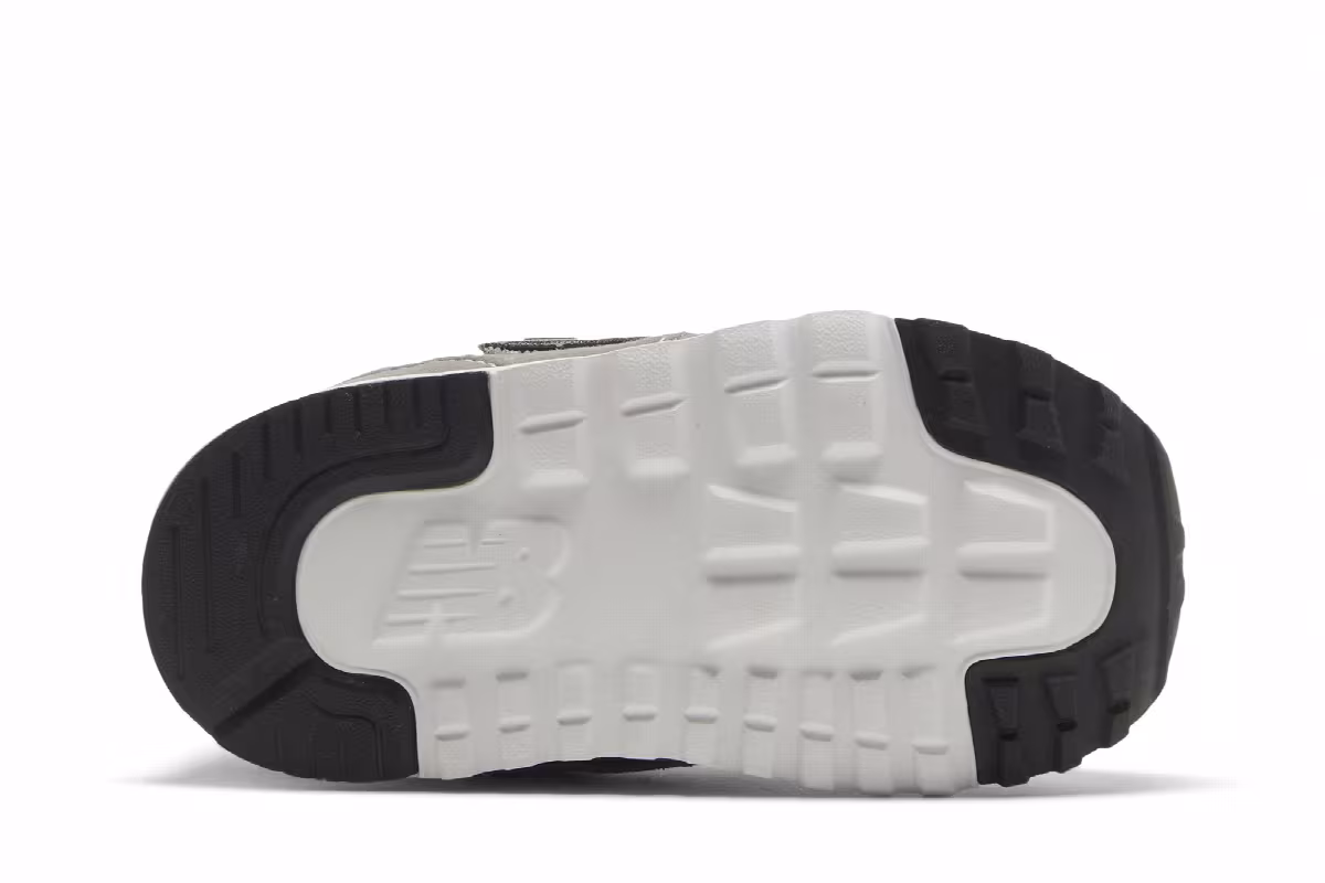 New Balance 574 New-B Hook & Loop Toddler Wide Rain Cloud Silver Metallic, view 5