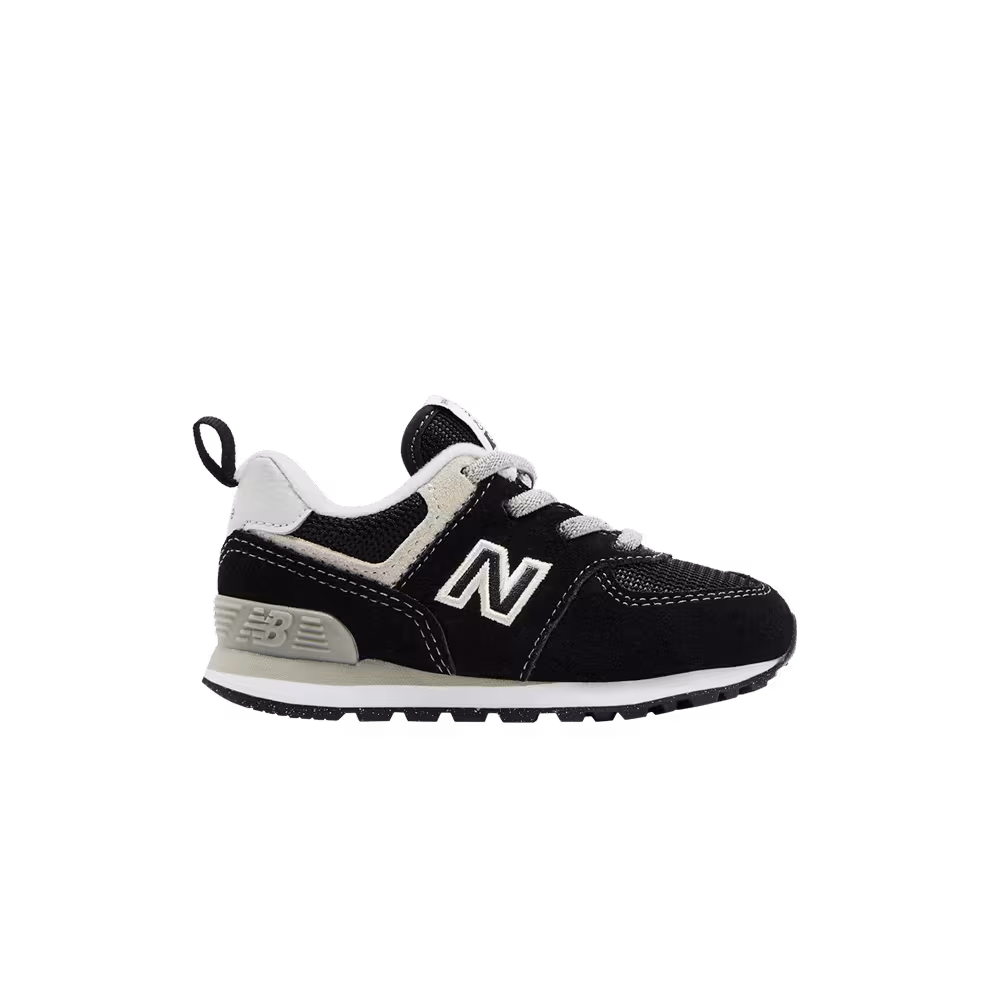 New Balance 574 Bungee Toddler Core Pack - Black White