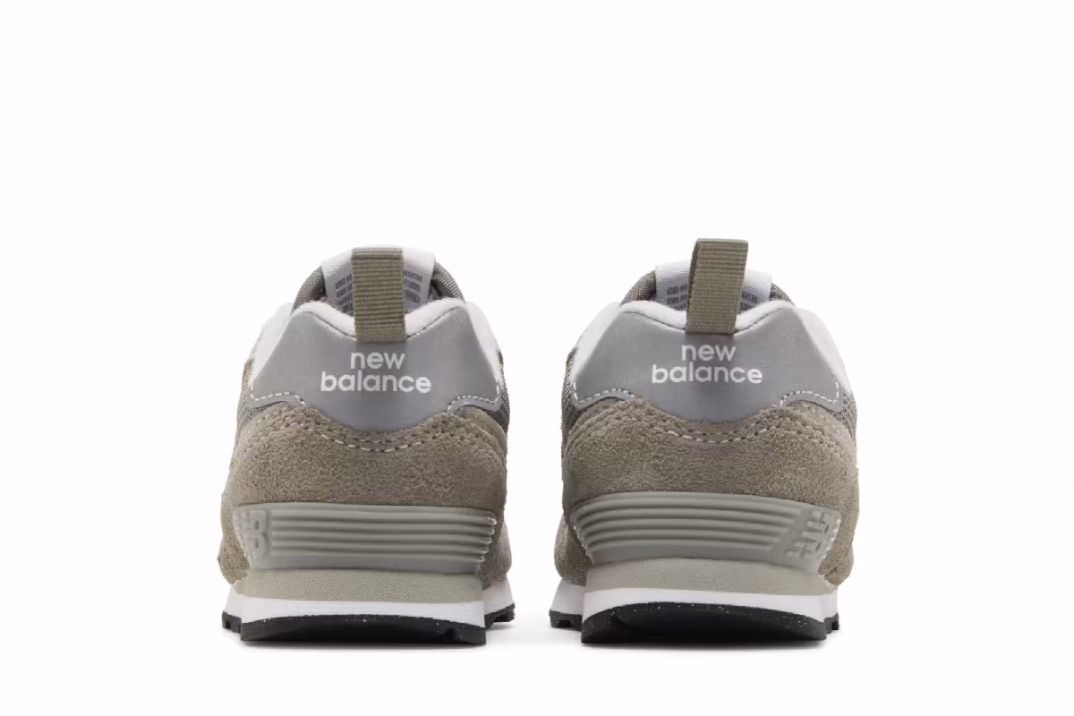 New Balance 574 Bungee Toddler Wide Core Pack - Grey, view 7