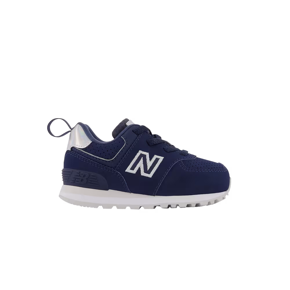 New Balance 574 Bungee Toddler Wide Natural Indigo